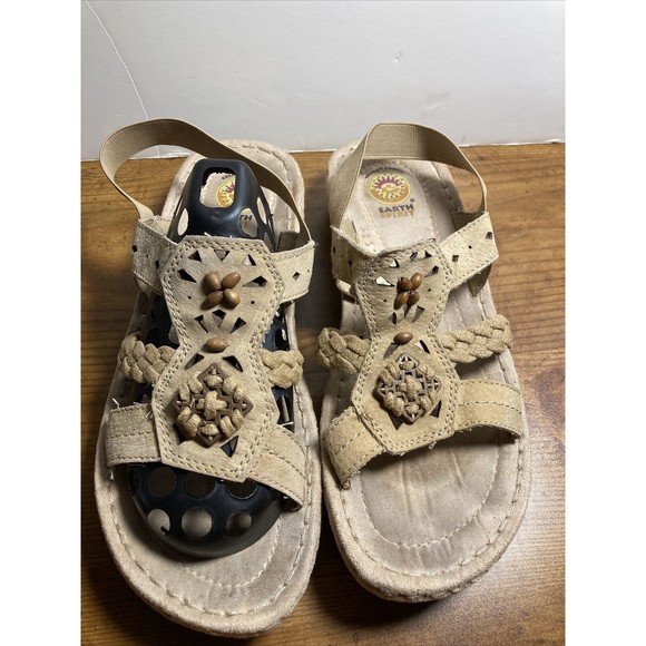 Earth Spirit Shoes Earth Spirit Sandals Womens Size 9m Tan Andi